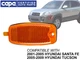 For Front Side Marker Lamp Hyundai 05-09 Tucson 01-05 Santa Fe Left = Right CAPA