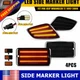 For 1997-2006 Jeep Wrangler TJ Led Sequential Front Turn Signal Lights Fender 4X