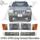 Headlights Assembly + Corner & Signal Lights For 1993-1996 Jeep Grand Cherokee