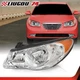 Halogen Headlight Headlamp Driver Left Side Fit For 2007-10 Elantra Sedan