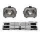 Center Grille Kit For 1987-1989 Toyota Pickup 4Runner