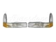 For 02-04 Ford Super Duty / 00-04 Excursion Park/Signal Light (Amber/Clear) Set