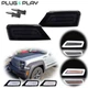 For 08-12 Jeep Liberty Smoke Lens Front Corner Dynamic Amber LED Signal DRL Lamp