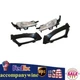 Front Bumper Fog Light Halo w/Cover Bezel Kit For Kia Optima 2011 2012 2013 L+R