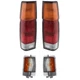 Tail Light Kit For 1990-1994 Nissan D21 95-97 Pickup LH RH Amber Clear Red