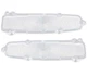 OER Clear Park Lamp Lens Set For 1959 Chevy Impala Bel Air and Biscayne