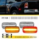 Fit 2010-2018 Dodge RAM 2500HD 3500HD Red Amber LED Side Marker Light 68042143AA
