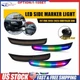 For Chrysler 300 300S 2015-23 Dynamic RGB Front Rear LED Side Marker Light 4-40X For Chrysler 300 300S 2015-23 Dynamic RGB Front Rear LED Side Marker Light 4-40X