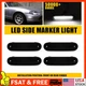 4PCS Smoked Front & Rear Side Marker Lights Lamps For 1990-05 Mazda Miata MX-5 B