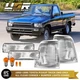 DEPO Clear Corner Lights + Bumper Signal Lights For 1992-1995 Toyota Pickup 2WD