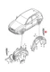 Genuine AUDI AudiQ5L Sportback Q5 87F 87I 87U FYB FYG FYT Fix. Set 80A098629