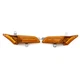 Right+Left Front Side Marker Turn Signal Light Amber For Porsche Cayenne 08-10