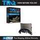 TRQ Rear Drum Brake Shoe Set for Ford Escape Mercury Mariner Mazda Tribute