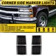 4PCS Corner LED Lights Fits Signal 1994-1999 Chevy C10 C/K Tahoe Suburban Pickup