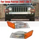 2x Front Parking Light Turn Signal Directional Lamp for Jeep Patriot 68004180AC
