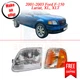 Corner Light and Headlight Kit 2pc left for 2001-2003 Ford F-150 Lariat, XL, XLT