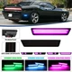 2PCS LED Rear Side Marker Lights Dynamic For Dodge Charger 11-14 Challenge 08-14