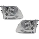 Driver and Passenger Side Headlight For Ford F-150 1997-2004