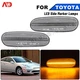 For 2000-2005 Toyota Celica MR2 LED Amber Side Marker Lights Turn Signal Lamp