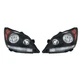 LABLT Headlights Assy For 2005-2010 Honda Odyssey Black Halogen Right&Left Side