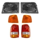 TRQ LKA87003 Headlights For Ford Ranger 1993-1997 LH OR Right Front F37Z13200B