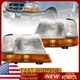 6pc Headlights w/Amber Turn Signal Corner Lights Fit 1998-2000 Ford Ranger Left+