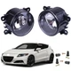 New Pair Of Clear Lens Bumper Fog Lights Lamp RH LH For Honda CR-Z 2013-2015