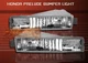 Fit For 97 98 99 00 01 HONDA PRELUDE FRONT BUMPER LIGHTS 1997 1998 1999 2000 01