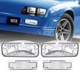 Turn Signal Lights + Side Marker Light For Chevy Camaro 1985-1992 Left+Right