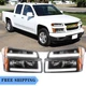 4PCS For 2004-2012 Chevy Colorado/GMC Canyon Black LED Tube Headlights Headlamps 4PCS For 2004-2012 Chevy Colorado/GMC Canyon Black LED Tube Headlights Headlamps