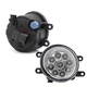 For 2013 Toyota Sienna Pair Front Bumper Fog Light Lamp Replacement #8121006071