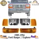 Headlights Assembly + Corner & Signal Lights For 1989-1994 Ford Ranger /Explorer
