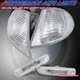 Set of 4pcs Clear Corner + Sidemarker Lights for 99-01 BMW E46 3-Series Sedan