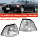For BMW E36 3-series 2-Door 1990-99 Pair Front Turn Signal Light Corner Light