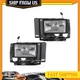 Left Right 2X TYC Headlight Assembly fits Ford Bronco II 1989-1990_WT