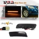 For 2009-2017 VW Volkswagen Tiguan Smoke Amber LED Front Side Marker Lights Pair