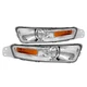 Fits 2005-2009 Ford Mustang Clear Bumper Lights Parking Signal Lamps L+R 05-09