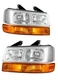 fit Express 2500 3500/Gmc Savana 2500 3500 03-23 Chevy B-Chrome Housing