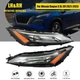 w/LED DRL Daytime Running Lights Pair For Nissan Rogue S SL SV 2021-2023 Halogen