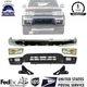 Front Bumper Chrome + Valance + Brackets + Signal For 1999-2002 Toyota 4Runner