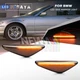 Dynamic Smoked LED Side Marker Light For 04-06 BMW 3 Series E46 Coupe Cabrio LCI