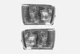 Parking Light Set Front Driver & Passenger Side  2003-2005 Toyota 4Runner