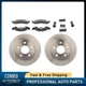Front Disc Brake Pad Set Disc Brake Rotor for Chevrolet Camaro 1994-1997