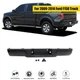 For Ford F-150 FX2 2009-2013 2014 Pickup Rear Step Bumper Assembly Steel Black