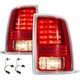 1 Pair LED Tail Lights Compatible with 2013-2018 Dodge Ram A Pair Premium Type
