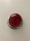 Lucas L594 Red Glass Indicator Lens with Metal Ring 1GM3137LAX Mini Austin, etc
