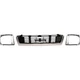 Grille and Headlight Door Kit For 1989-91 Toyota Pickup Center 4WD Chrome Shell