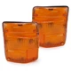 Lh+Rh Corner Lamp Light Amber For Hino FL18 FM227 Ranger F18 FF GD FM 1984 1991