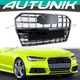 Chrome Front Bumper Grille Insert for Audi A6 Quattro S6 S-Line 2016-2018