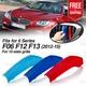 M-Sport 10 Slat Kidney Grill Color Cover Clip for BMW 6 Series F06 F12 F13 12-15